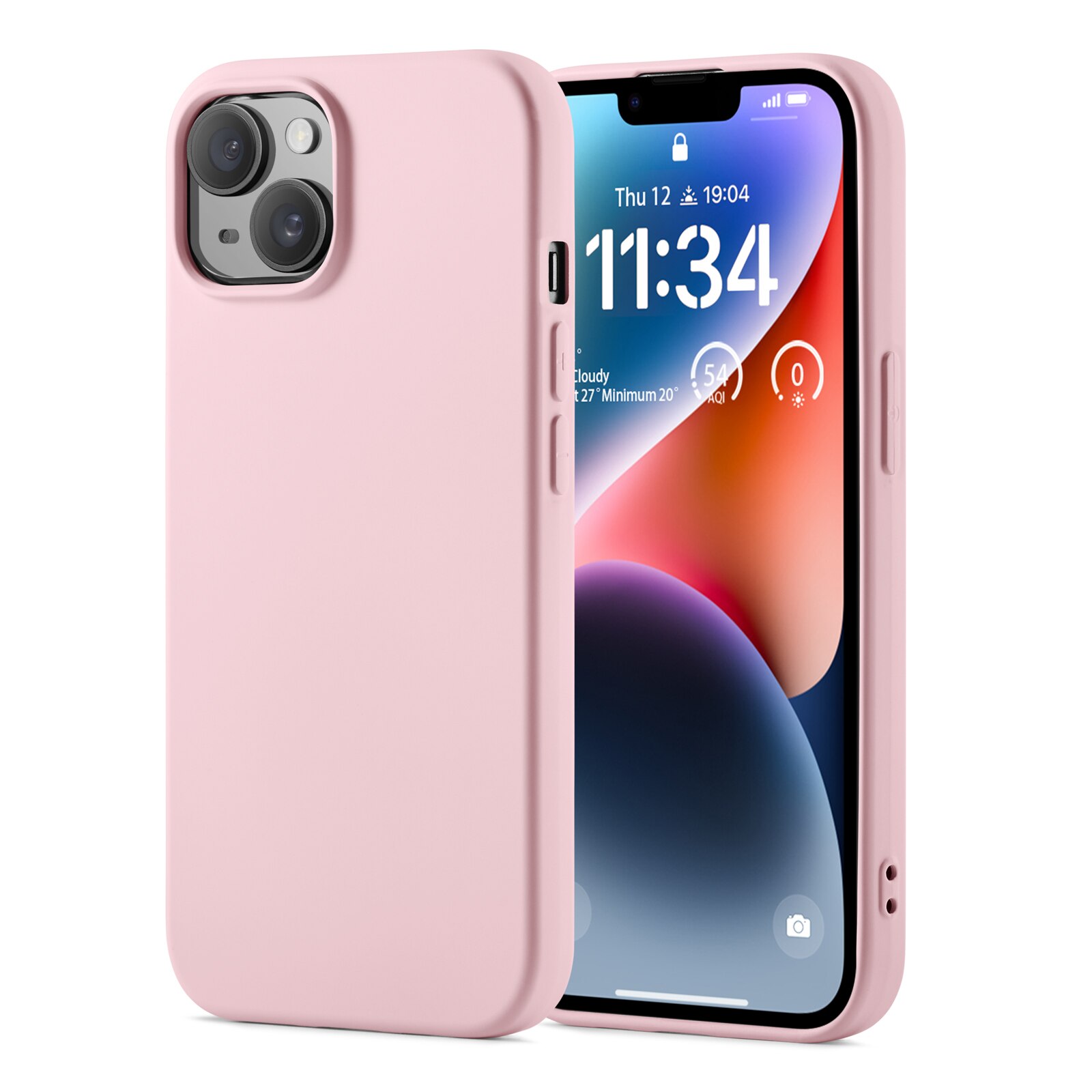 iPhone 14 TPU Case Light pink