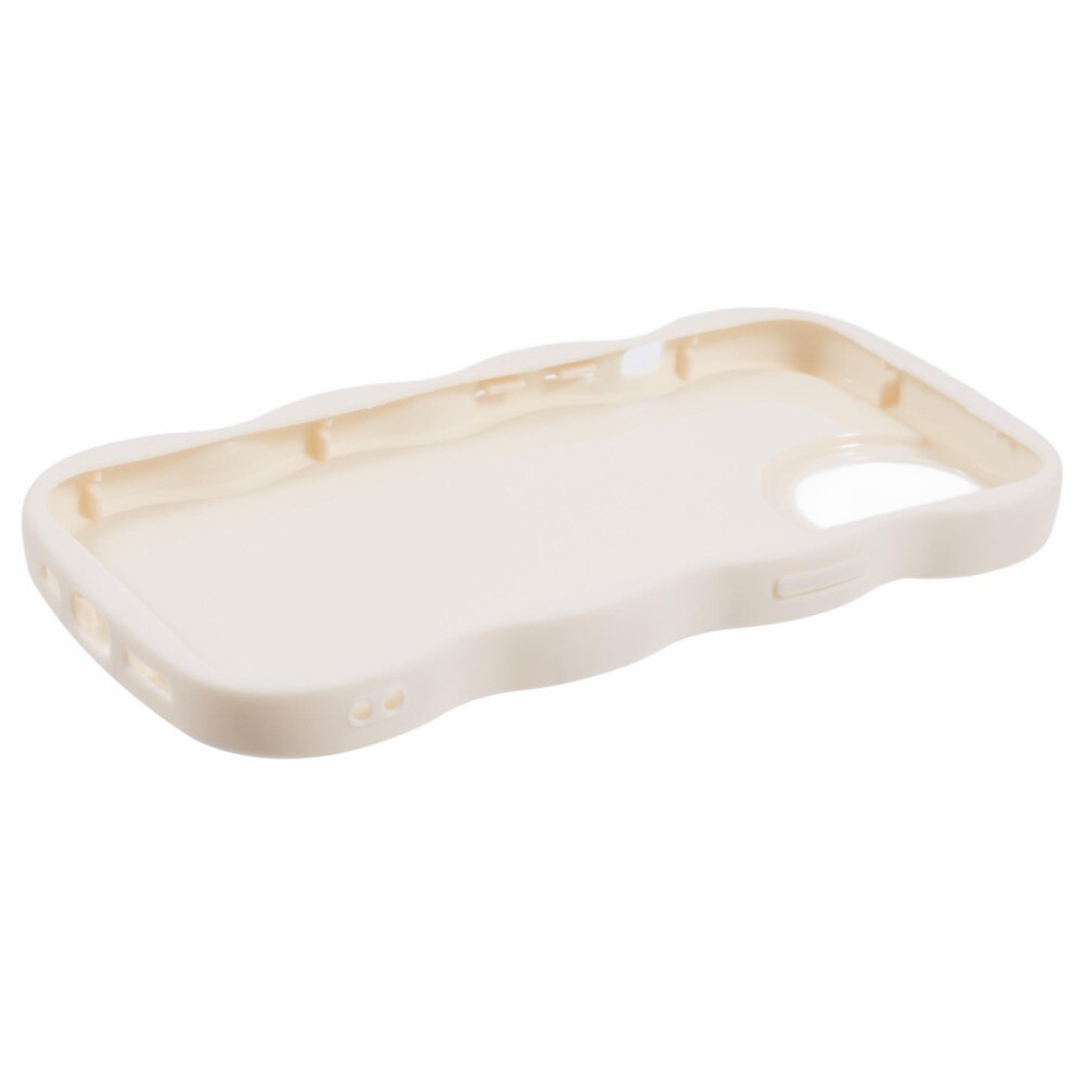iPhone 13 Wavy Edge TPU Case White