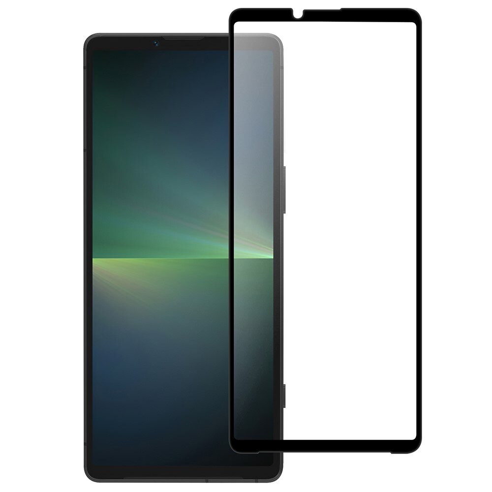 Sony Xperia 10 VI Tempered Glass Full-Cover Screen Protector Black