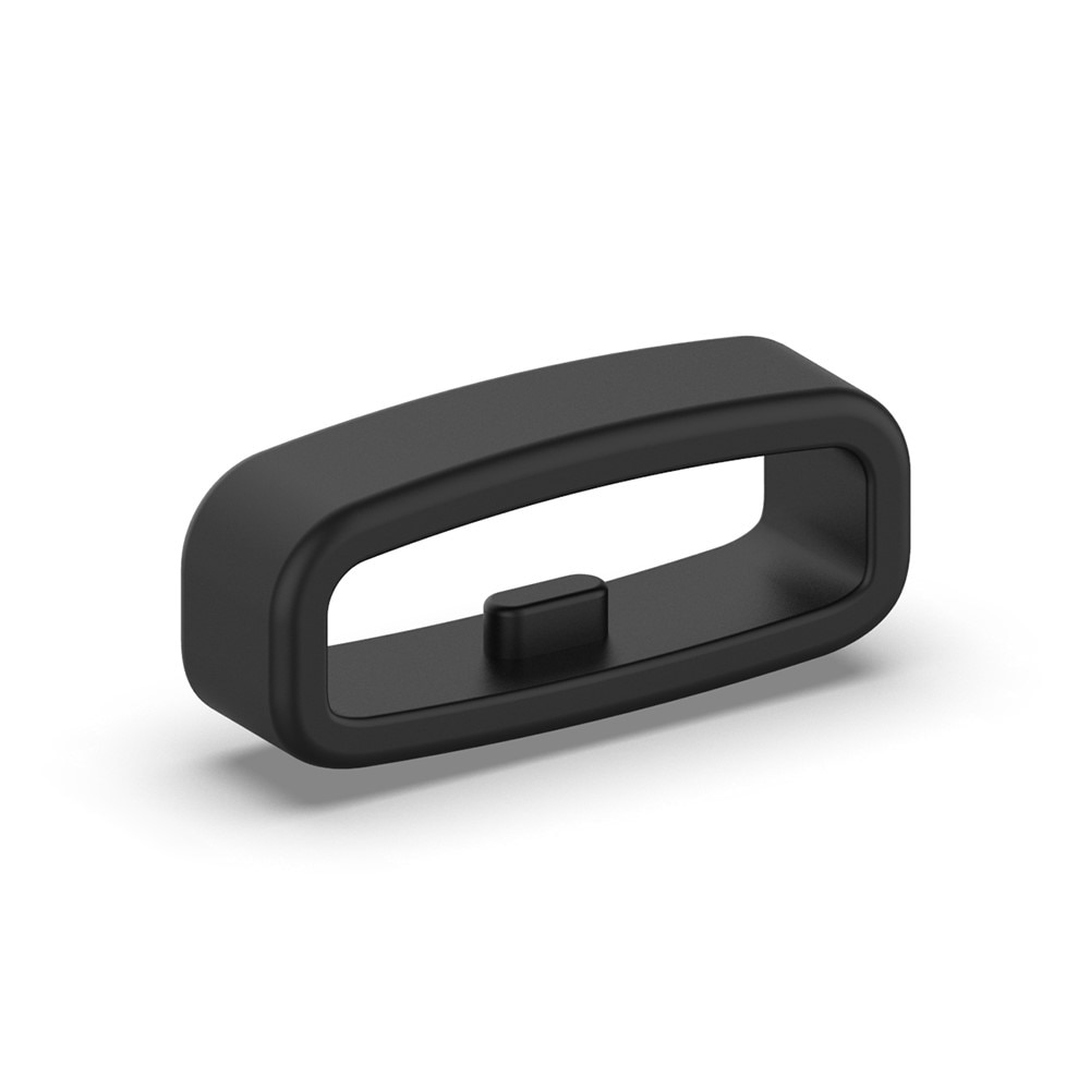 Watch Strap Loop Silicone Universal 22mm Black