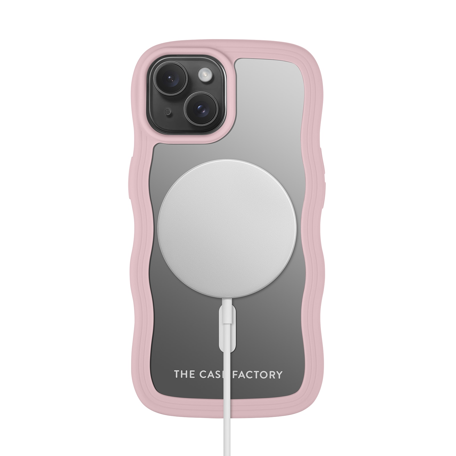 iPhone 14 The Wave Mag Case Pink